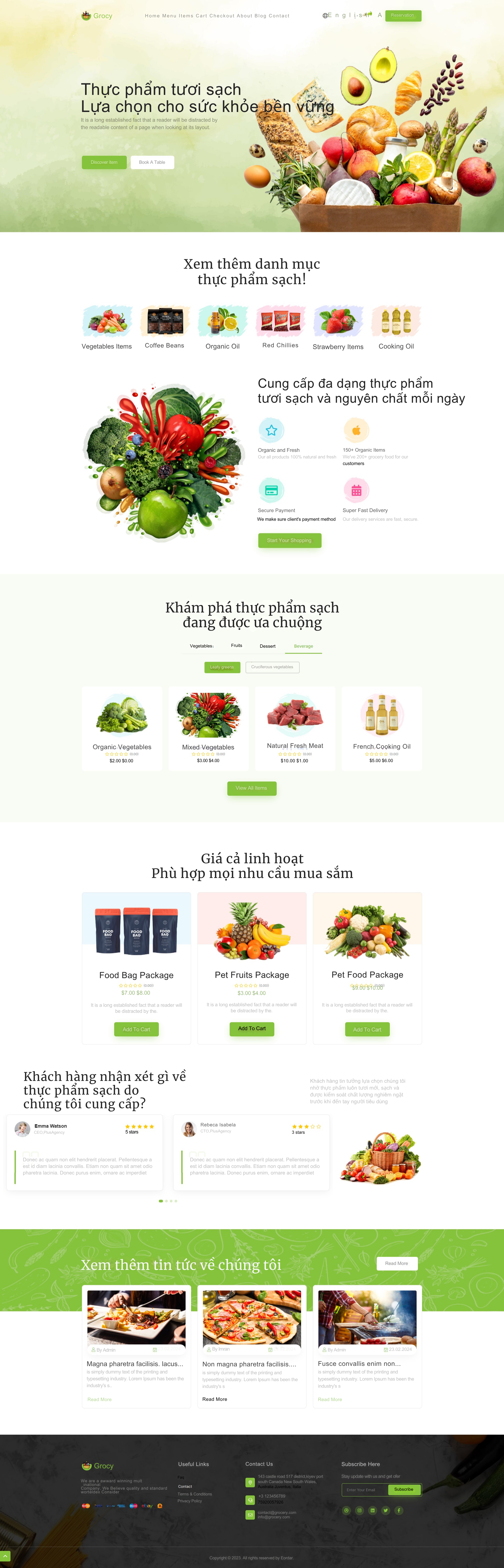 Siêu Thị Thực Phẩm Tươi