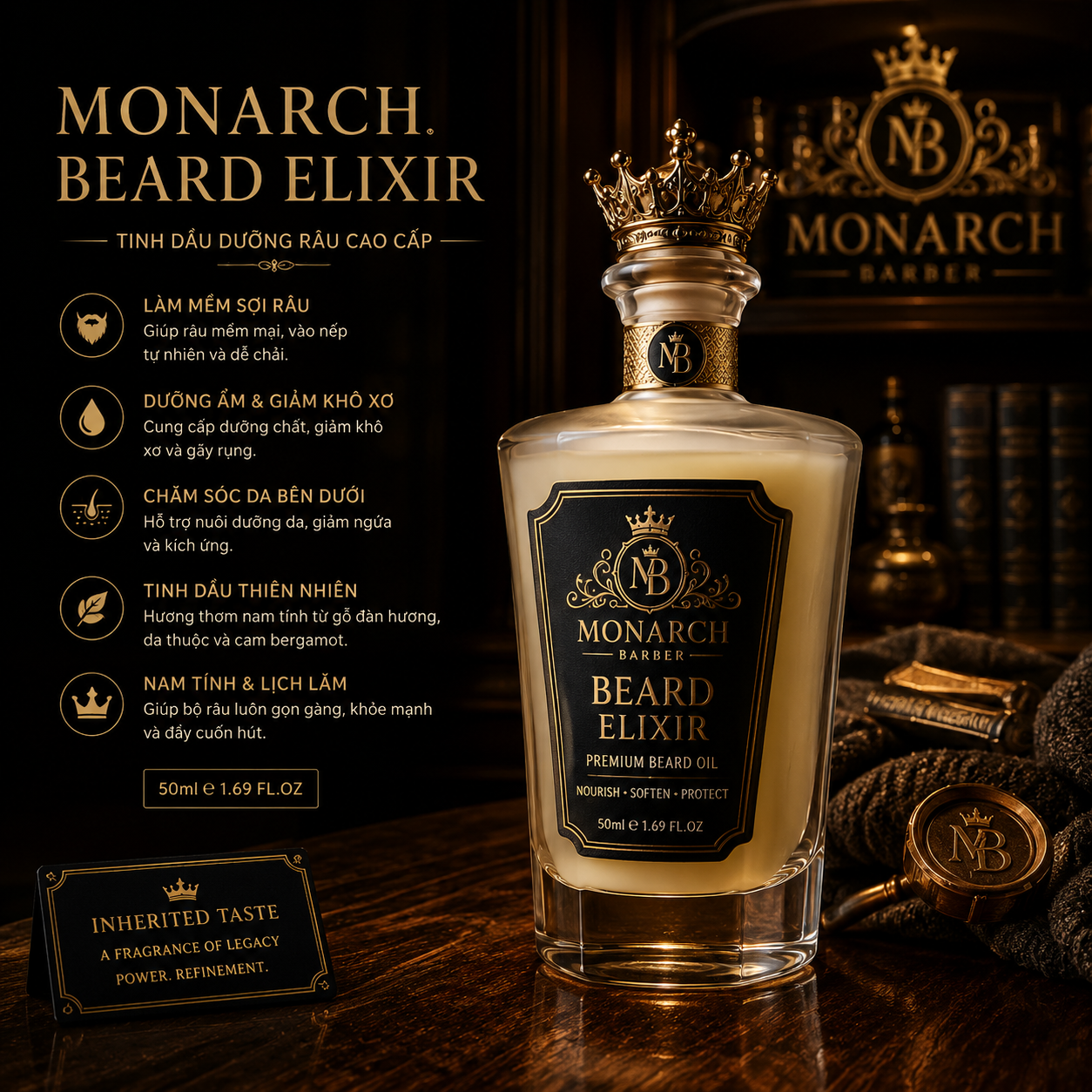 MONARCH BEARD ELIXIR - 50ml