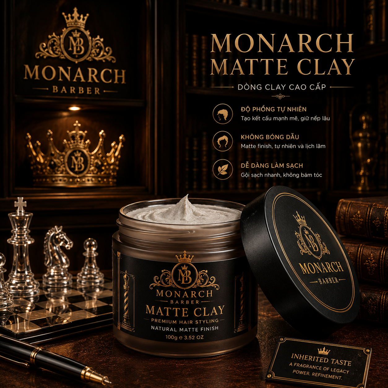 MONARCH MATTE CLAY - 100g