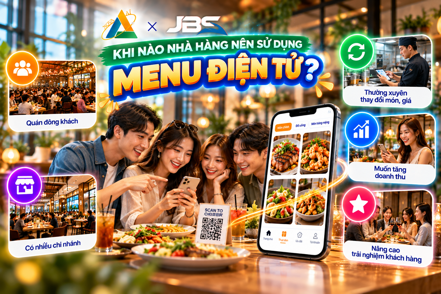 Khi nào nhà hàng nên chuyển sang phần mềm menu điện tử?