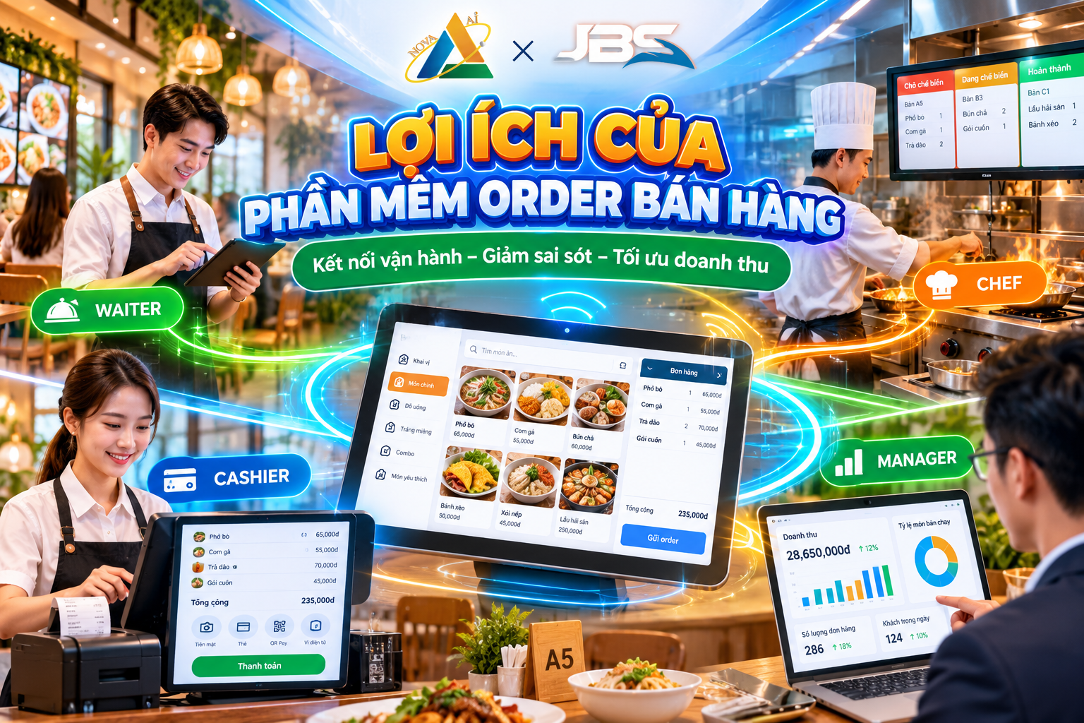 Phần mềm order bán hàng mang lại những lợi ích gì?